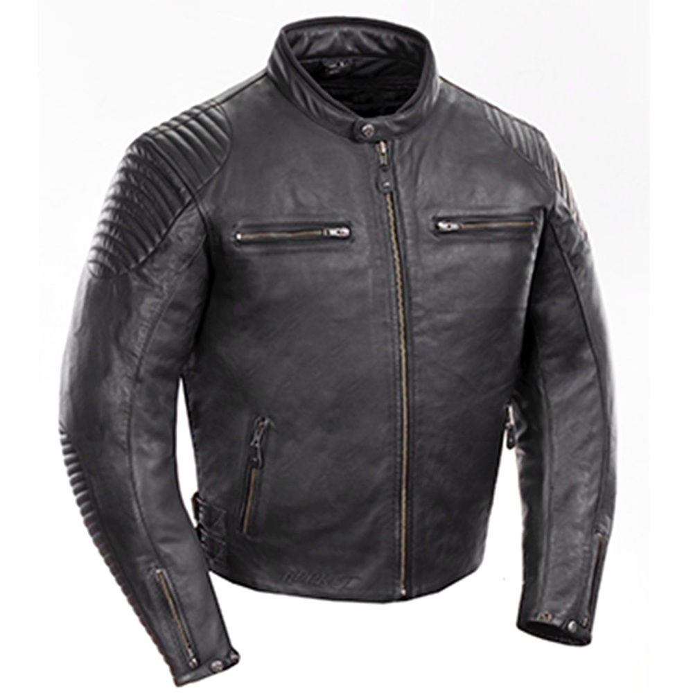 Joe Rocket LEATHER Sprint TT Motorcycle Jacket, Size SMALL